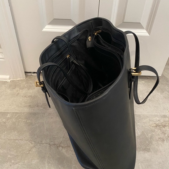 Jet Set Travel Medium Saffiano Leather Top-Zip Tote Michael Kors - Picture 6 of 8